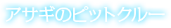 アサギのピットクルー